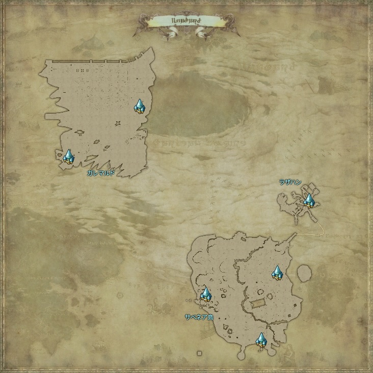 WorldMap-イルサバード