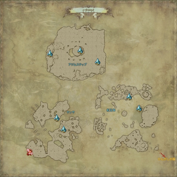 WorldMap-オサード