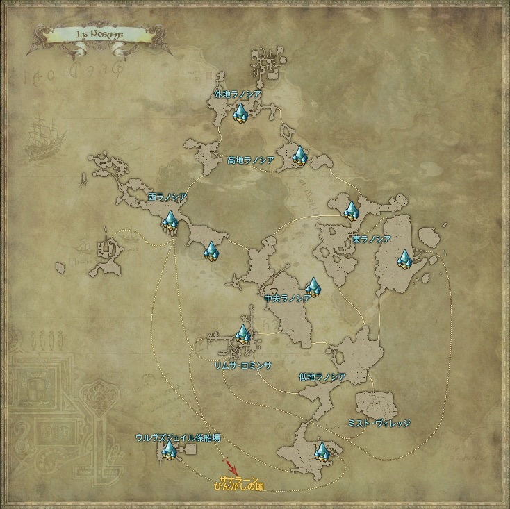 WorldMap-ラノシア